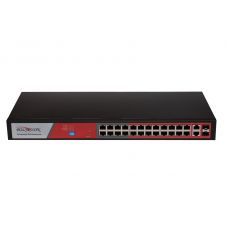 PND-24P-2G2F(300) 26-портовый PoE-коммутатор до 300 Вт